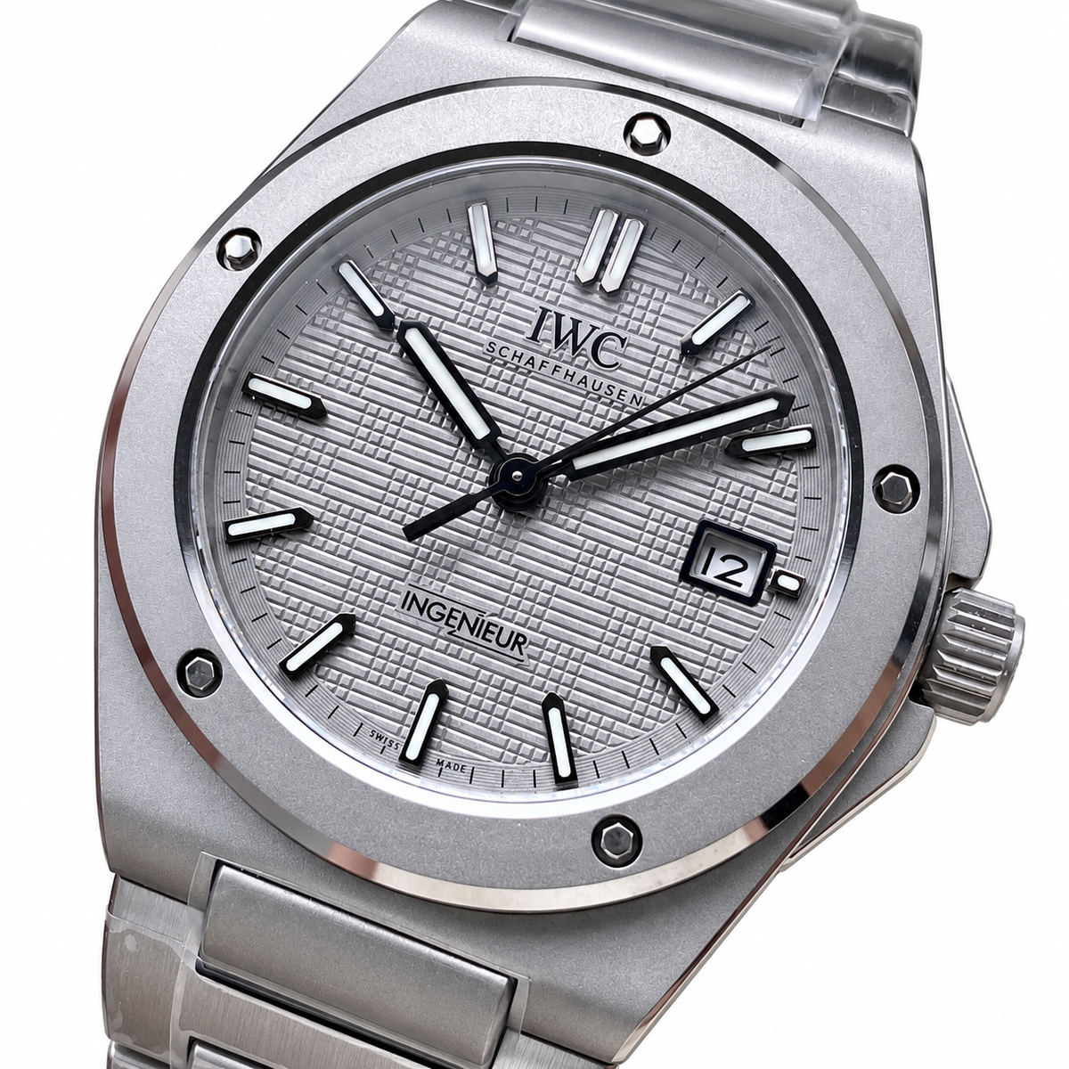 IWC Ingenieur 40mm Forensic Automatic Steel Watch