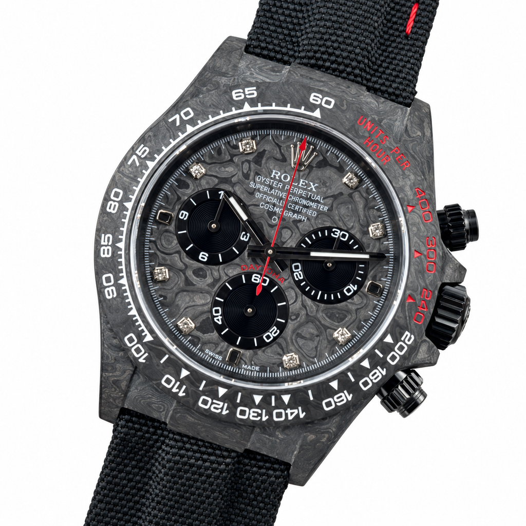 Rolex 40mm × 12.4mm Slim Automatic Watch | Swiss Low-Profile Luxury Timepiece