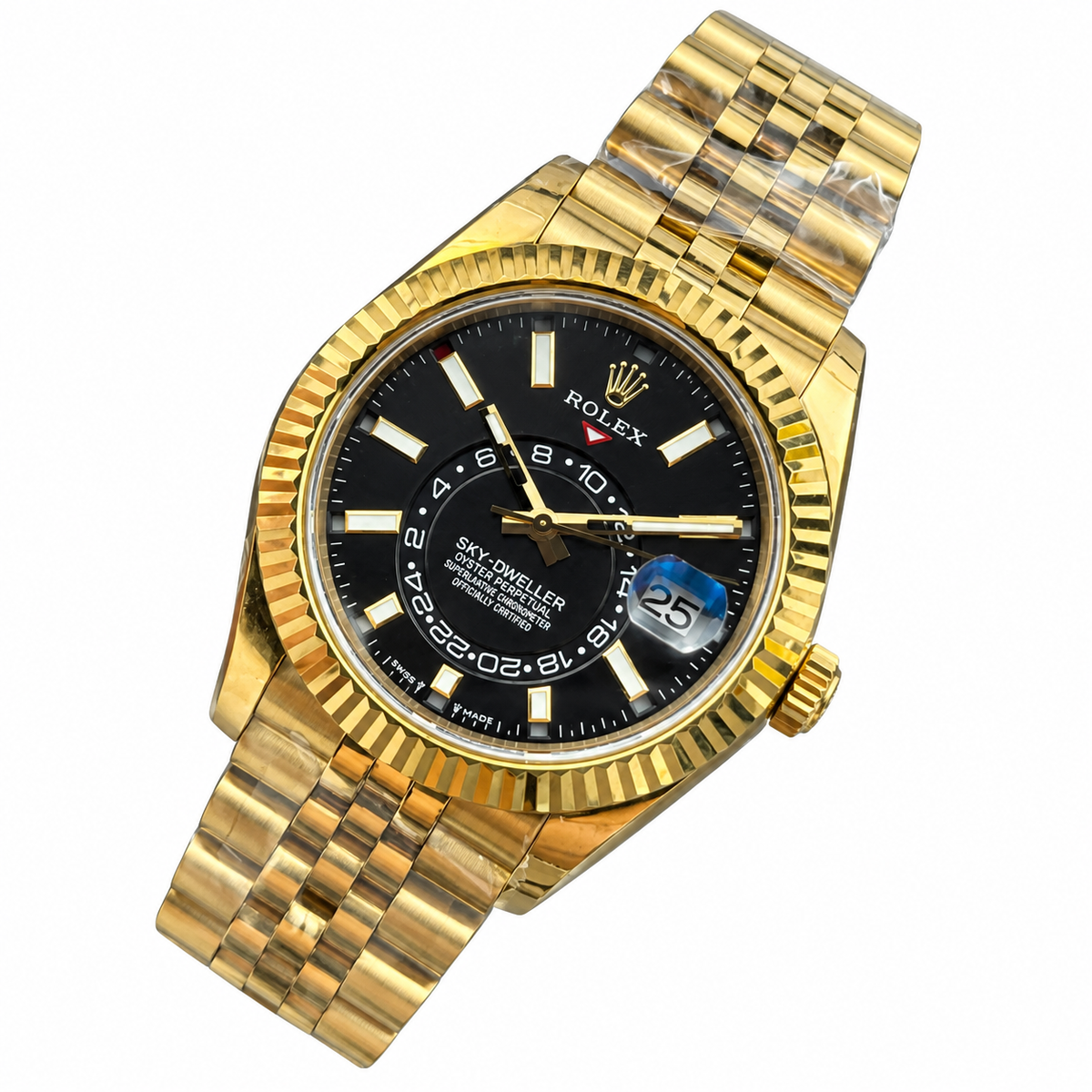 Rolex Sky-Dweller 42mm Blue Dial Automatic Watch – Oystersteel, Annual Calendar, Dual Time Zone