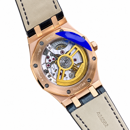 Audemars Piguet Royal Oak Automatic Rose Gold Black Dial