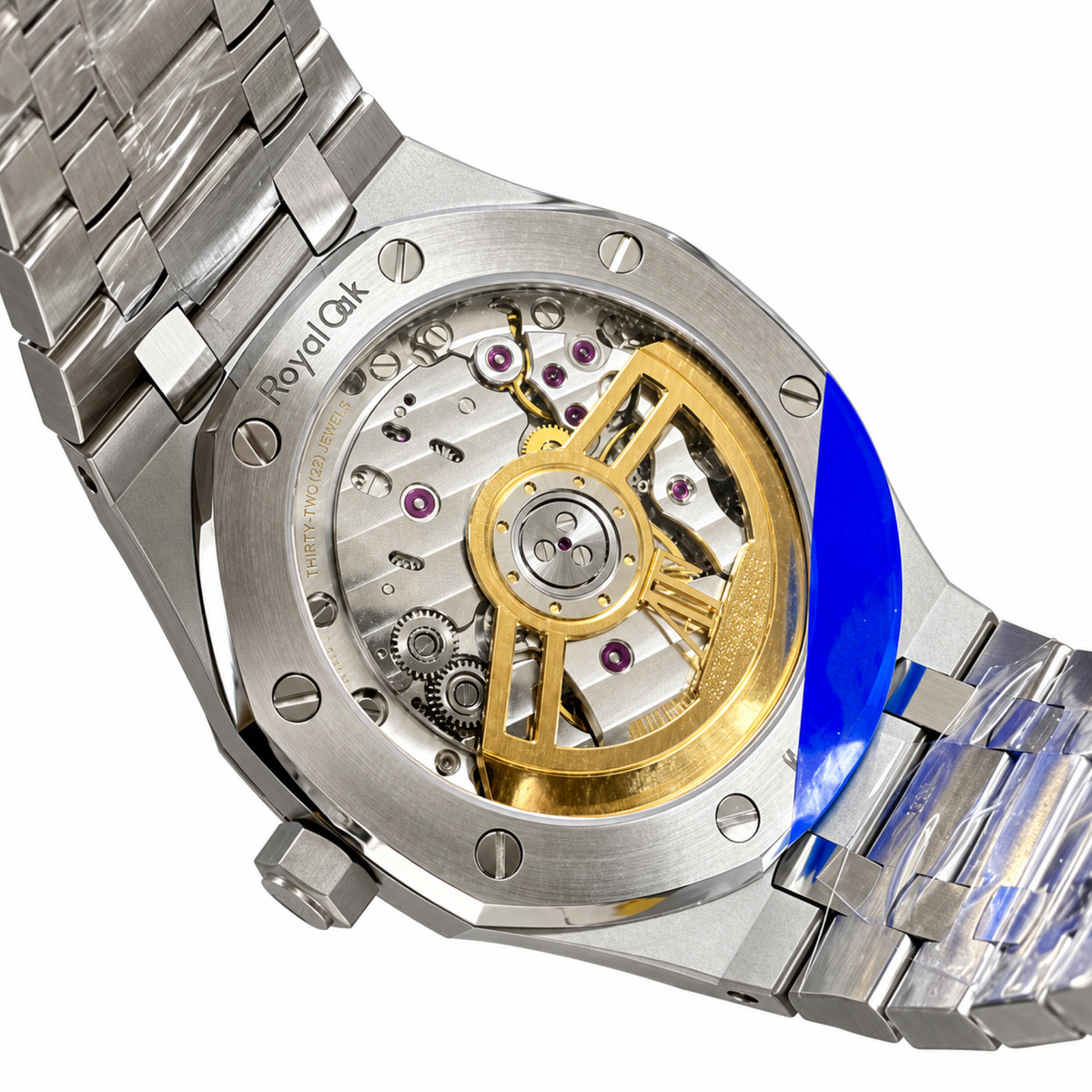 Audemars Piguet Royal Oak Automatic Date Steel Blue Dial