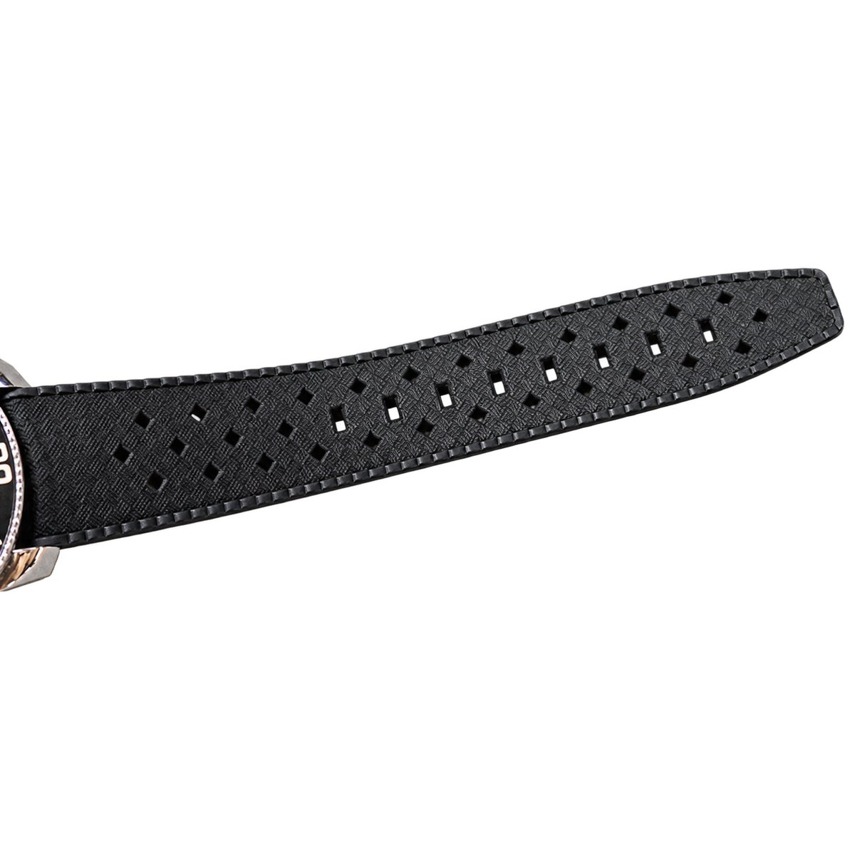 Blancpain Fifty Fathoms Black Dial Vintage Gold Indices Rubber Diver Watch