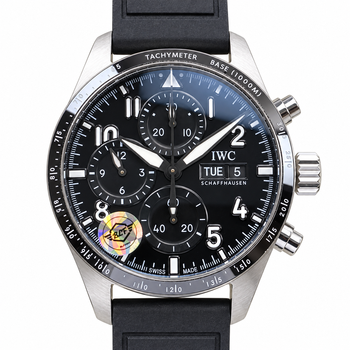 IWC Schaffhausen 43mm Philanthropist Automatic Steel Watch