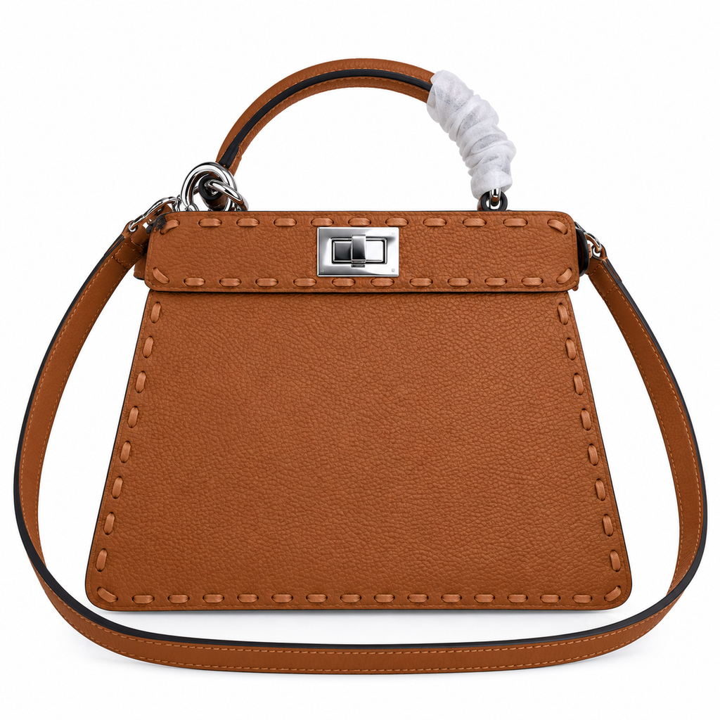 Fendi Mini Crossbody Bag 20cm – FF Jacquard Shoulder Bag