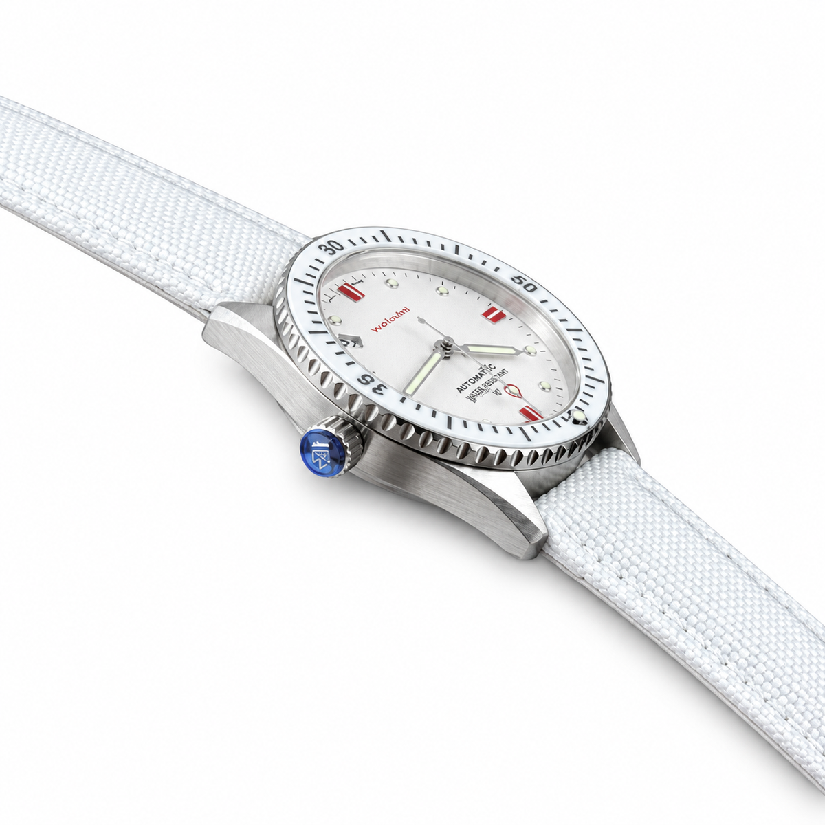 Blancpain Fifty Fathoms Bathyscaphe Heart White Dial Watch