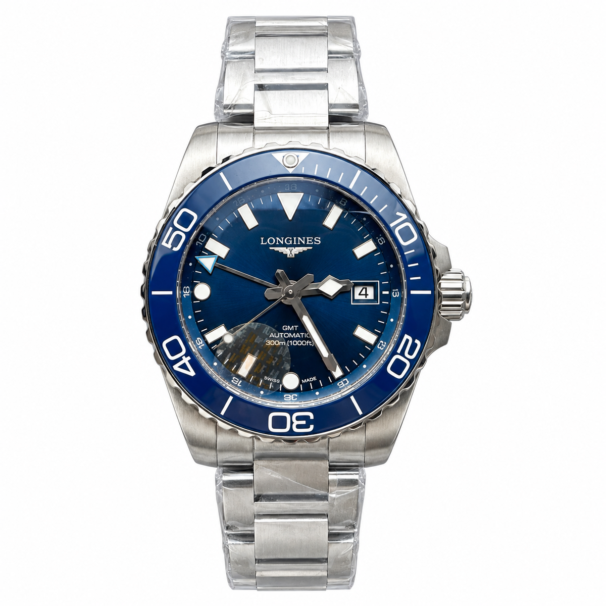 Longines HydroConquest GMT Automatic 300m Blue