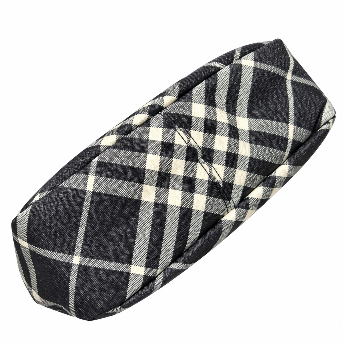 Burberry Heritage Check Crossbody Bag in Black