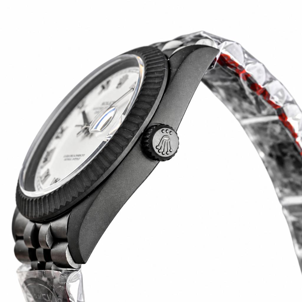 Rolex 41mm Automatic Watch | Sapphire Crystal | 904L Stainless Steel | Waterproof Luxury Timepiece