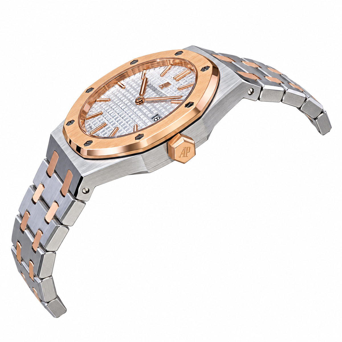 Audemars Piguet Royal Oak Automatic Two-Tone Rose Gold Steel