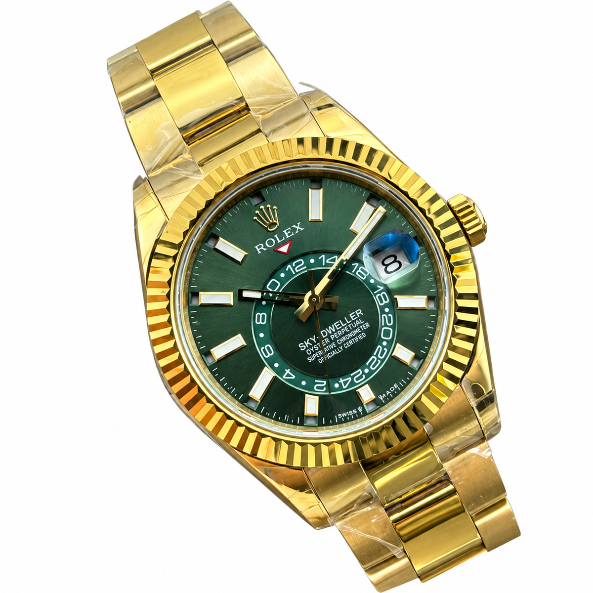 Rolex Explorer II 42mm Automatic Watch – GMT, Sapphire Crystal, Waterproof, Men's Adventure Timepiece
