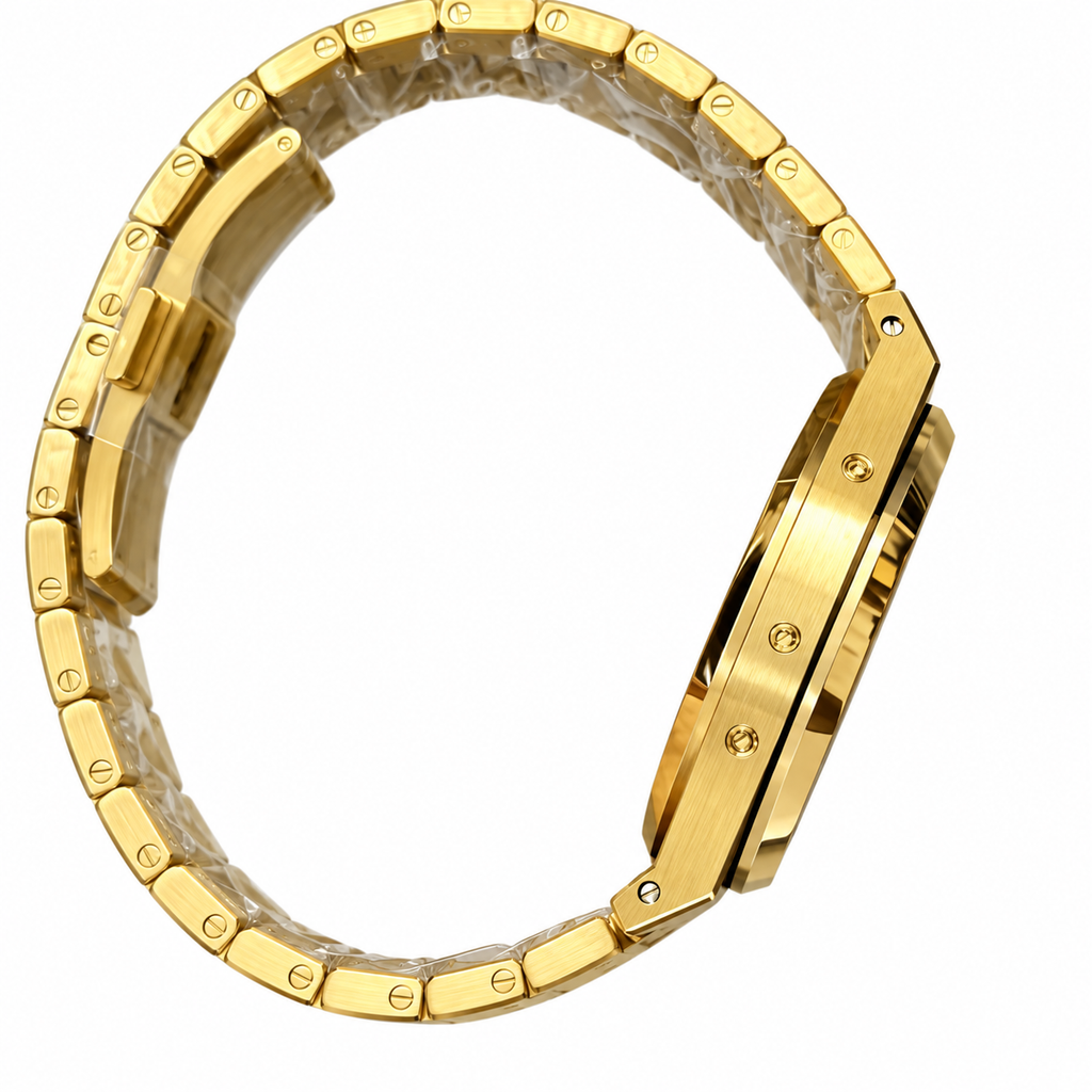 Audemars Piguet Royal Oak Perpetual Calendar Moon Phase Yellow Gold Blue