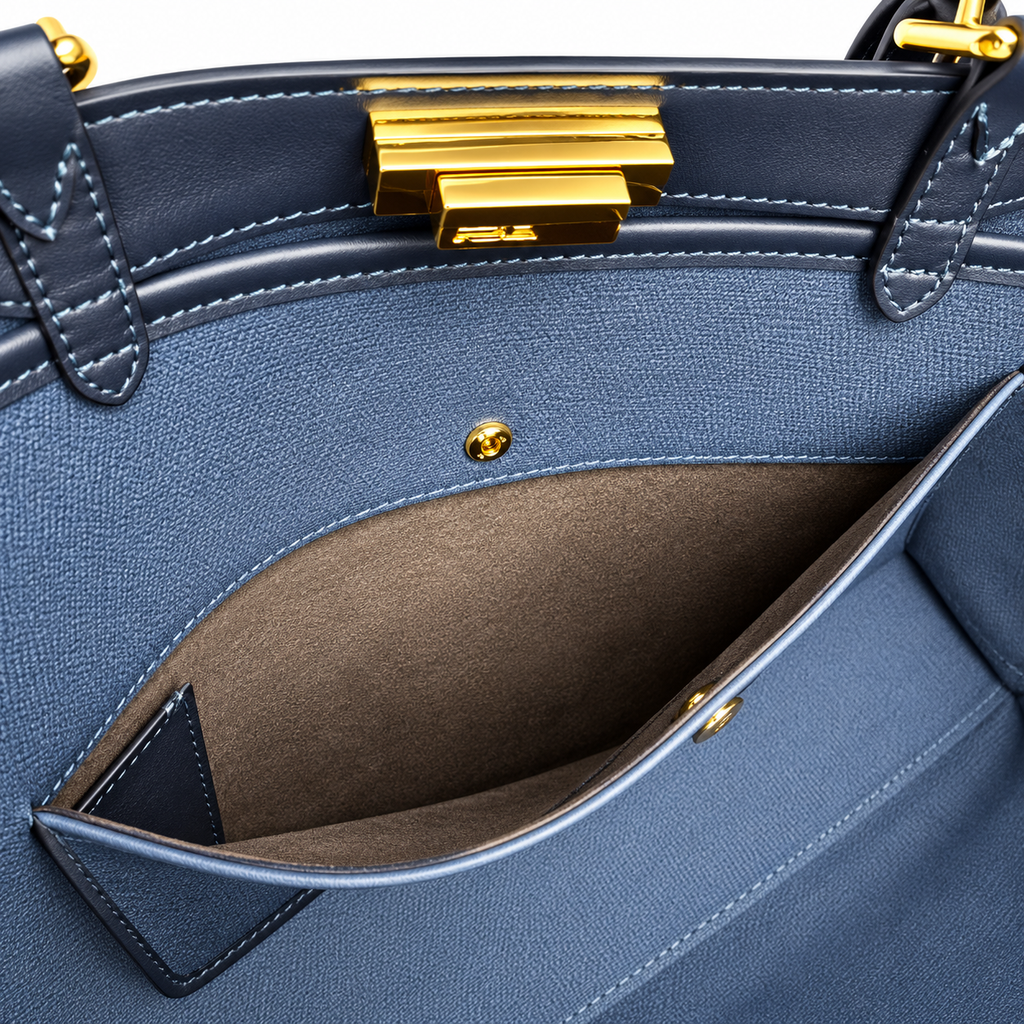 Fendi Large Tote Bag 40cm – FF Monogram Shopper Bag