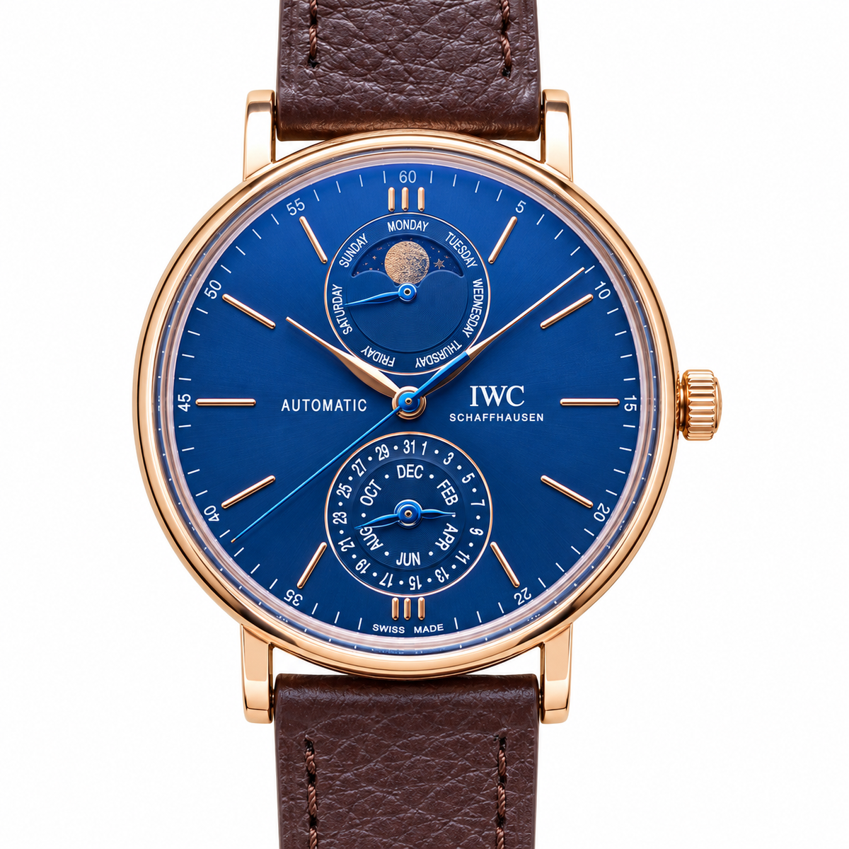 IWC Portofino 41.6mm Orchestra Conductor Automatic Steel Watch