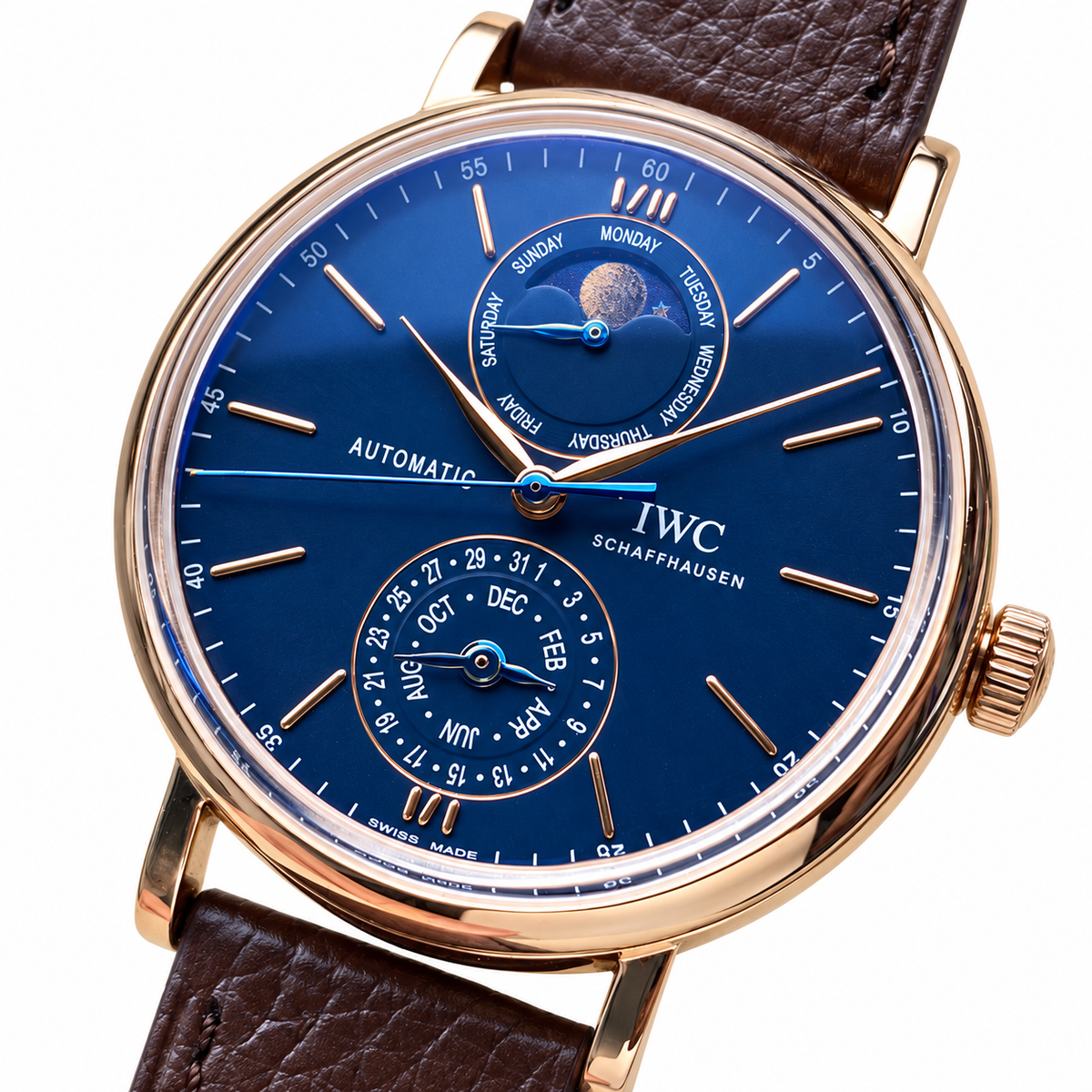 IWC Portofino 41.6mm Orchestra Conductor Automatic Steel Watch