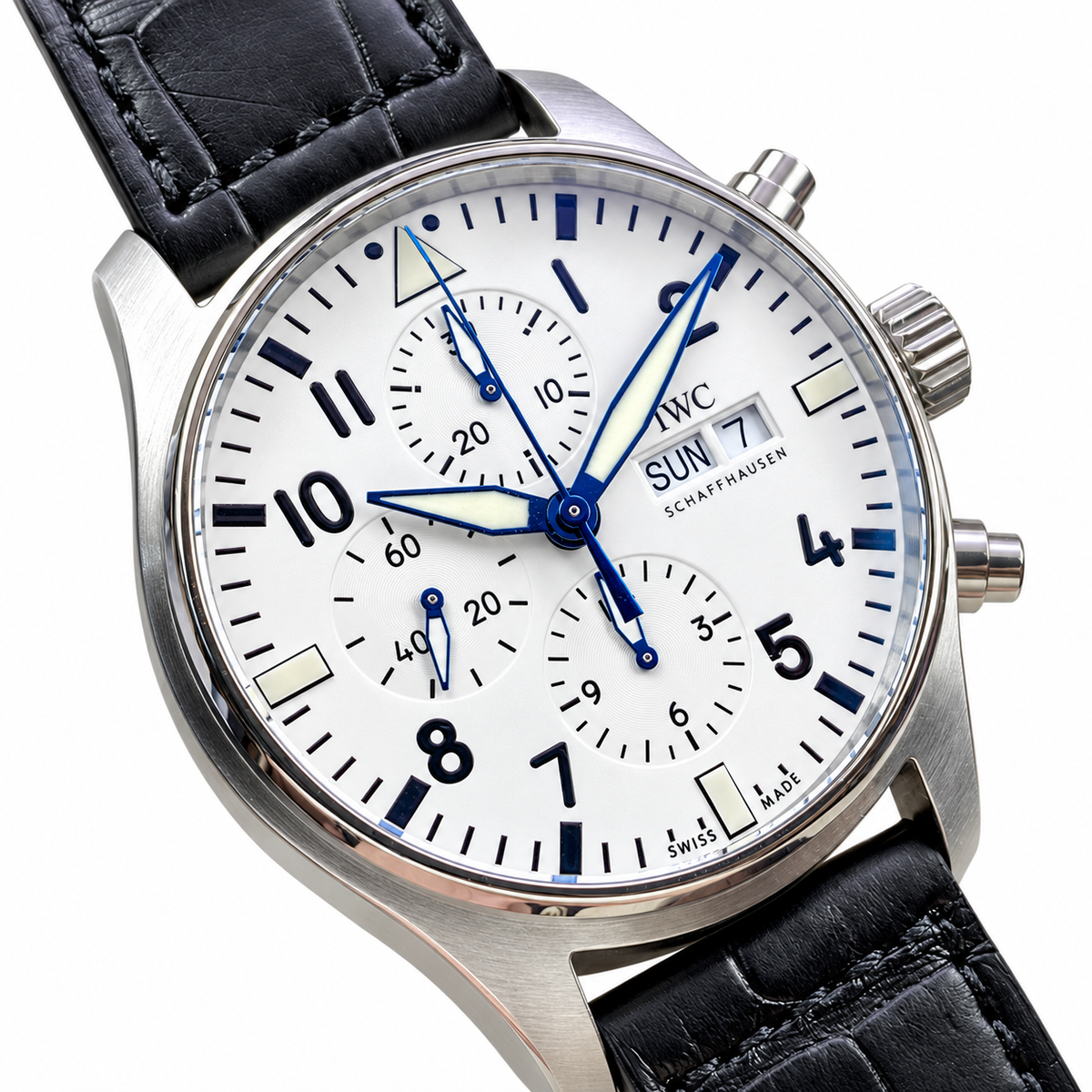 IWC Pilot's Watch Mark XX 41mm Men's Automatic Steel Watch