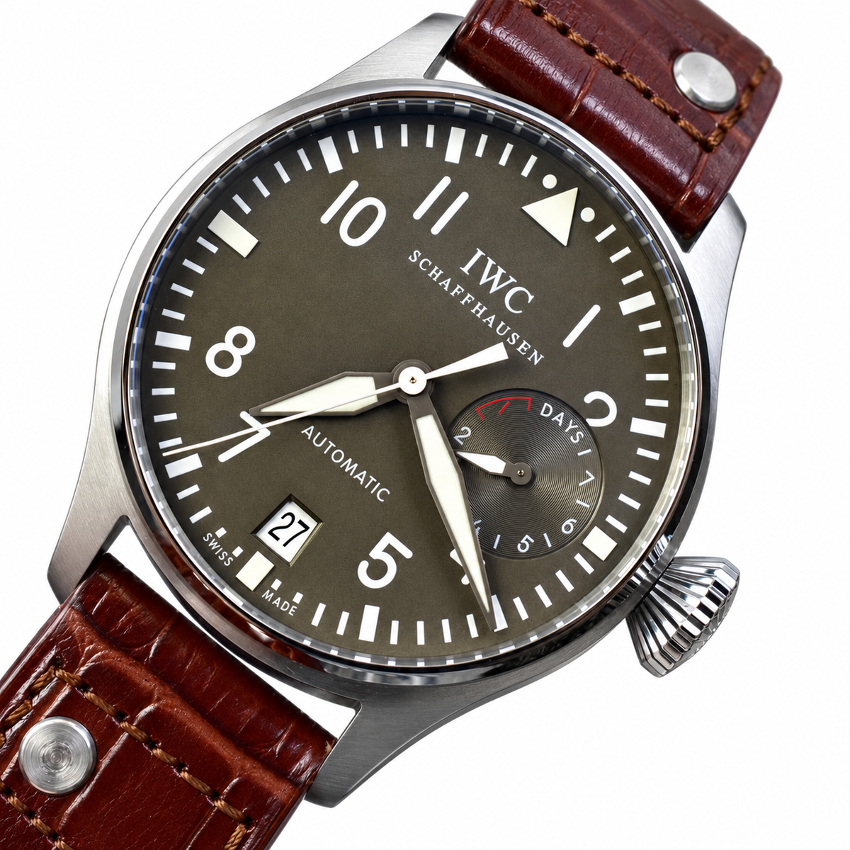 IWC Big Pilot 46.2mm Earthquake Early Warning Engineer Automatic Steel Watch