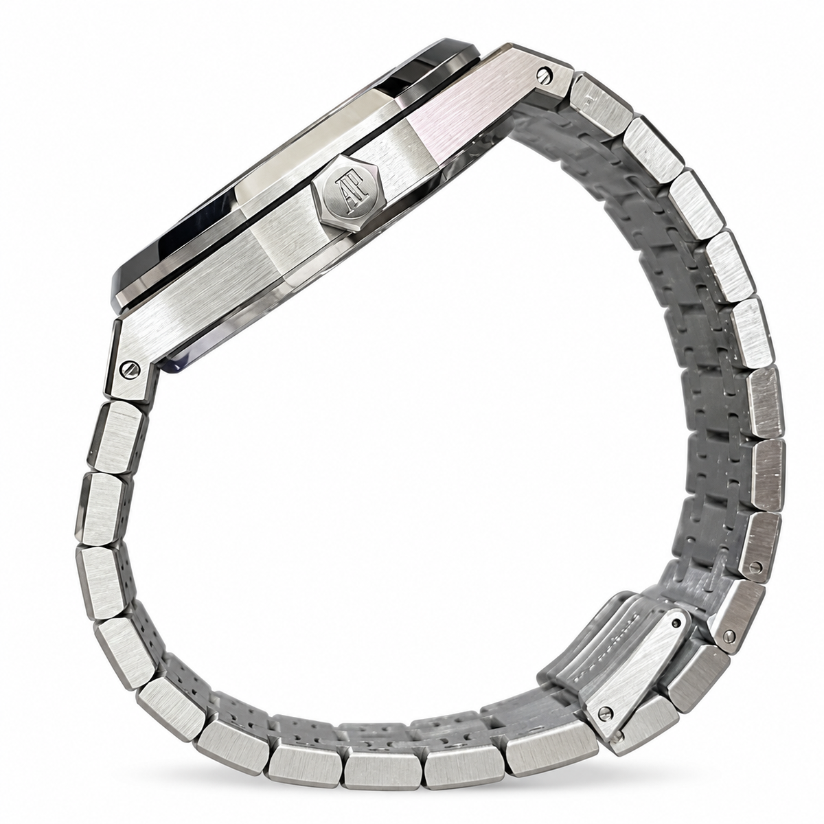 Audemars Piguet Royal Oak Automatic Date Stainless Steel Grey Dial Bracelet