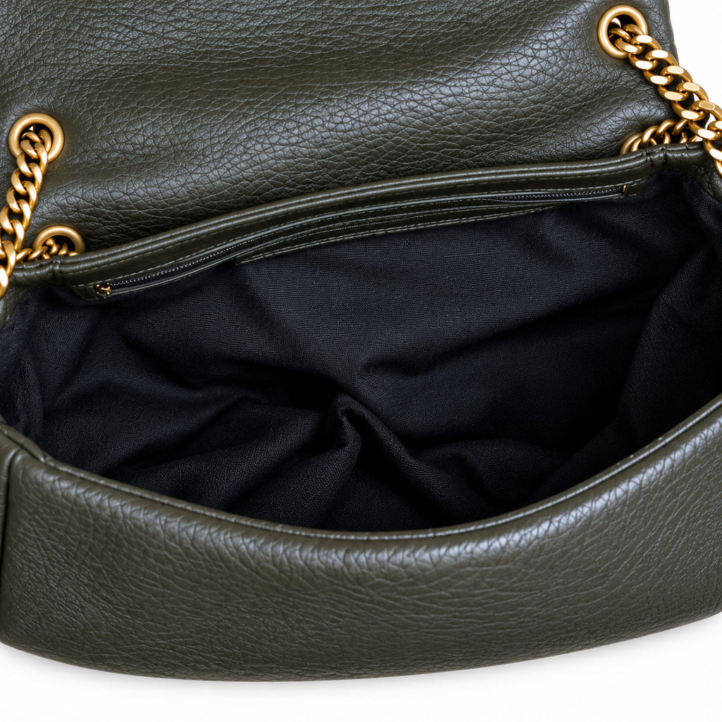 YSL Saint Laurent Calypso Bag – Khaki