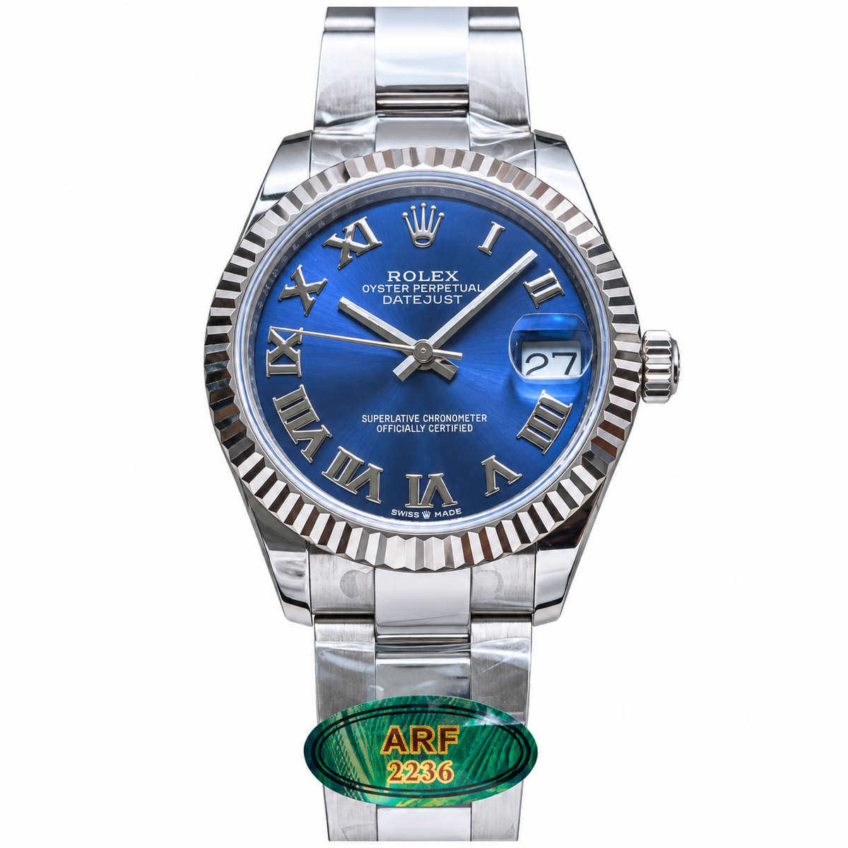 Rolex Lady-Datejust 31mm Automatic Watch | Sapphire Crystal | 100M Water Resistant | Women's Luxury Swiss Timepiece