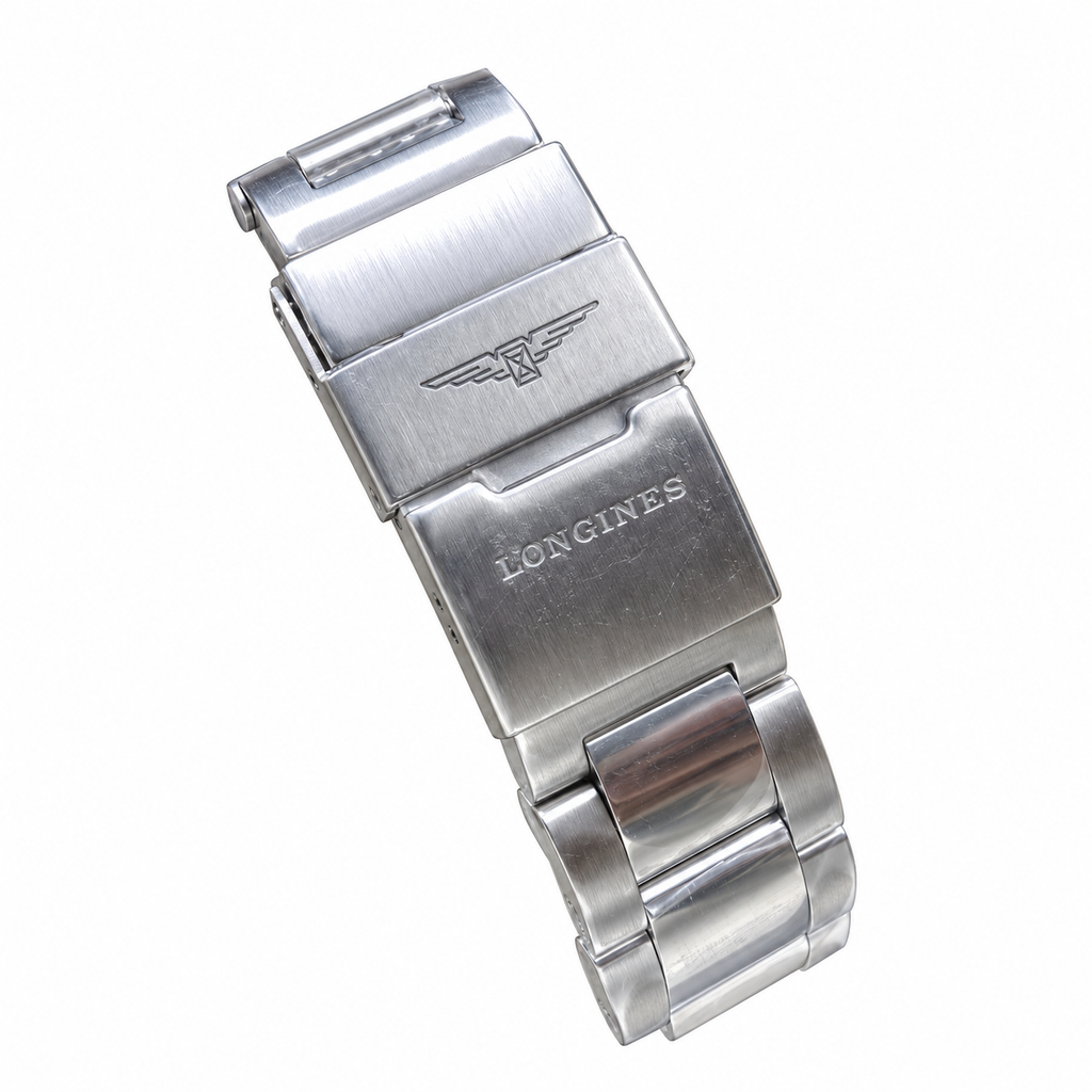 Longines HydroConquest Grey Dial Ceramic Bezel Steel Dive Watch