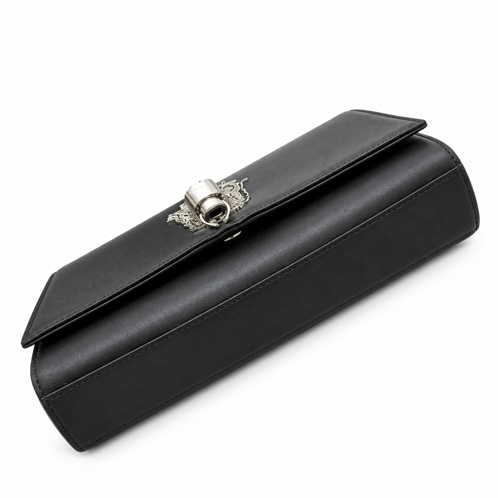 YSL Saint Laurent Kate Chain Bag in Black Smooth Leather with Silver Tassel