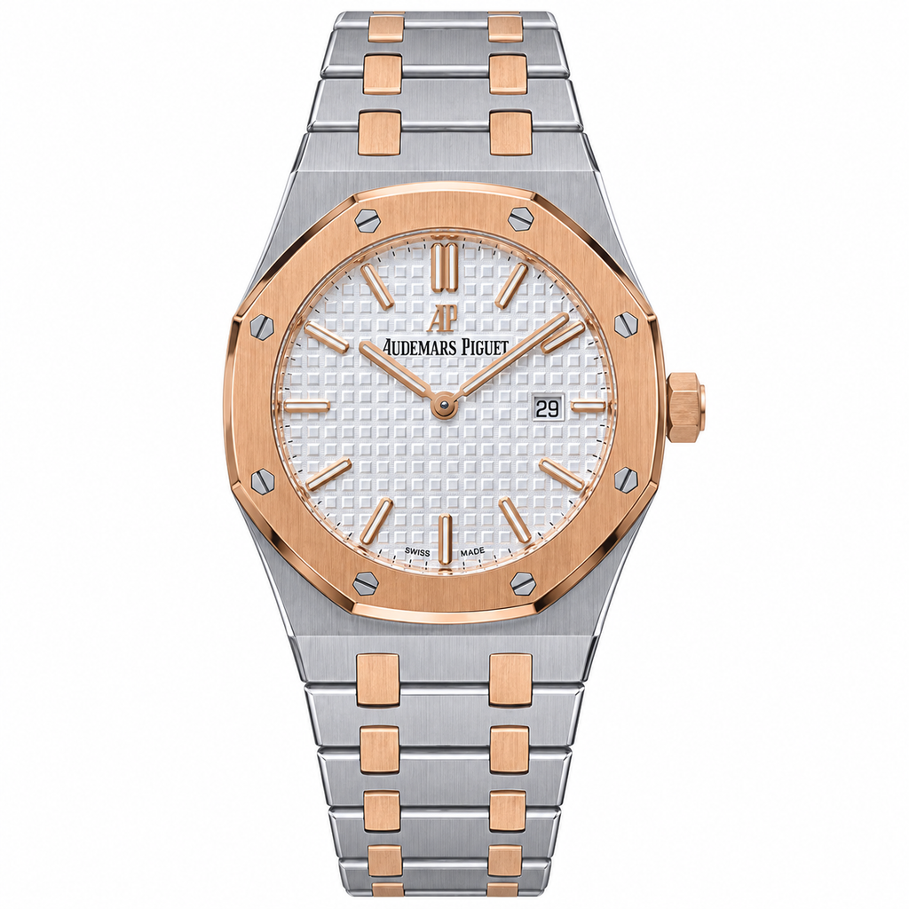 Audemars Piguet Royal Oak Automatic Two-Tone Rose Gold Steel