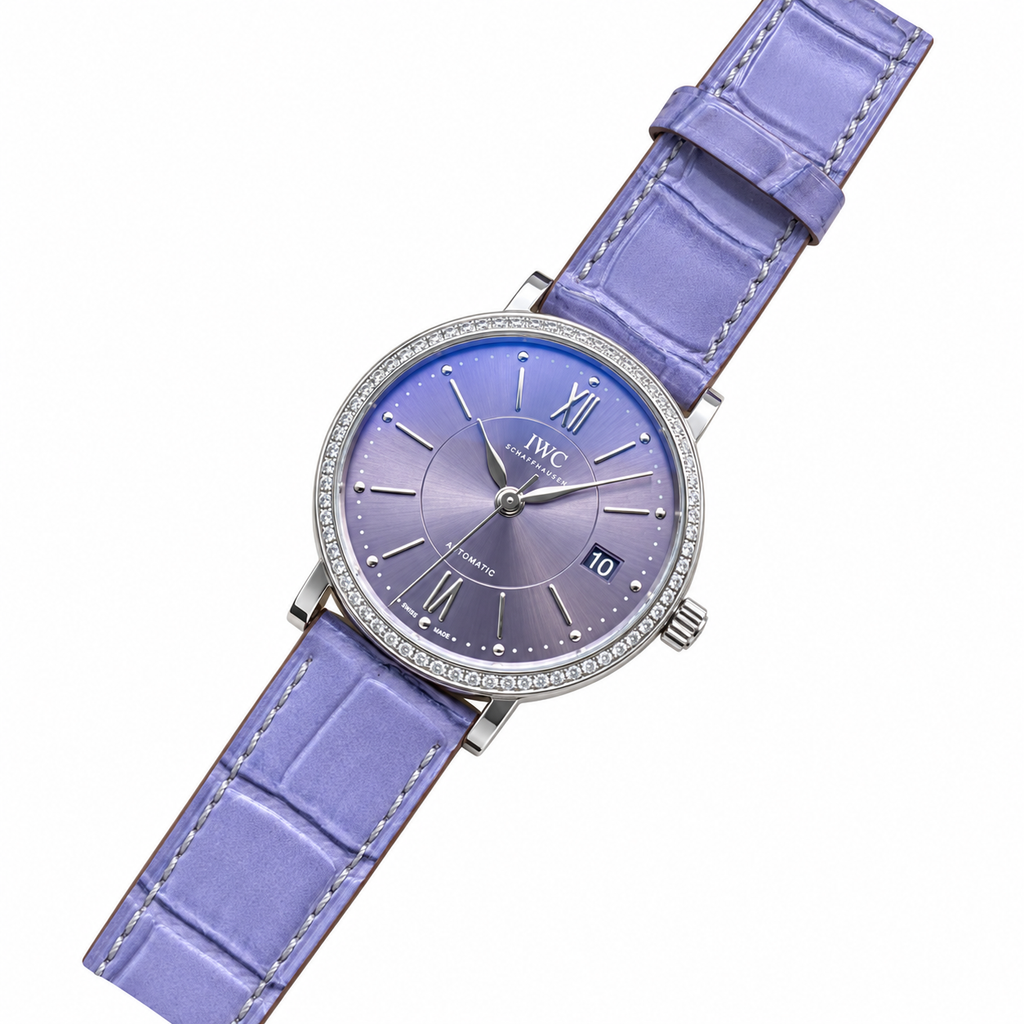 IWC Portofino 34mm Time Philosopher Automatic Steel Watch