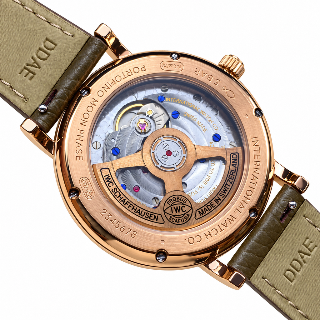 IWC Portofino 37mm Epigrapher Automatic Steel Watch