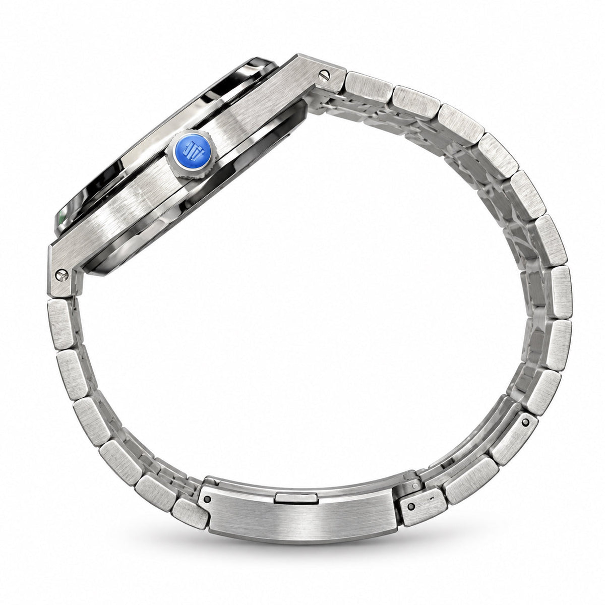 Audemars Piguet Royal Oak Diamond Bezel Blue Steel