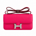 Hermès Constance 26 Rose Tyrien Epsom Palladium HW