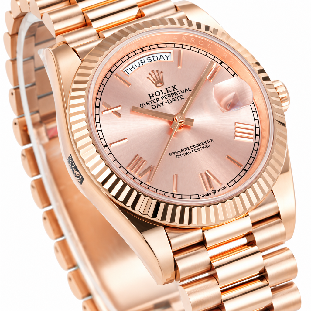 Rolex 40mm Precision Automatic Watch | Swiss-Made Luxury for Collectors